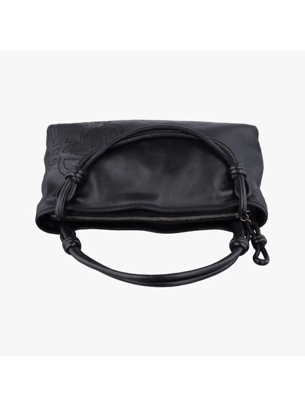 Loewe Anagram Knot Black Nappa Leather Handbag
